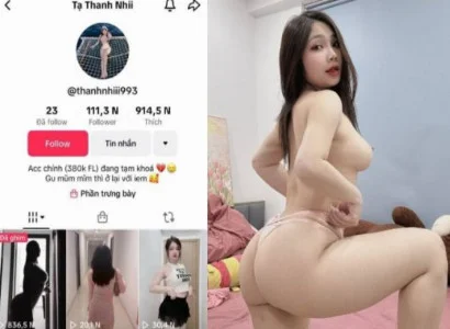 Nàng tiktoker Tạ Thanh Nhi bị địt đã đời